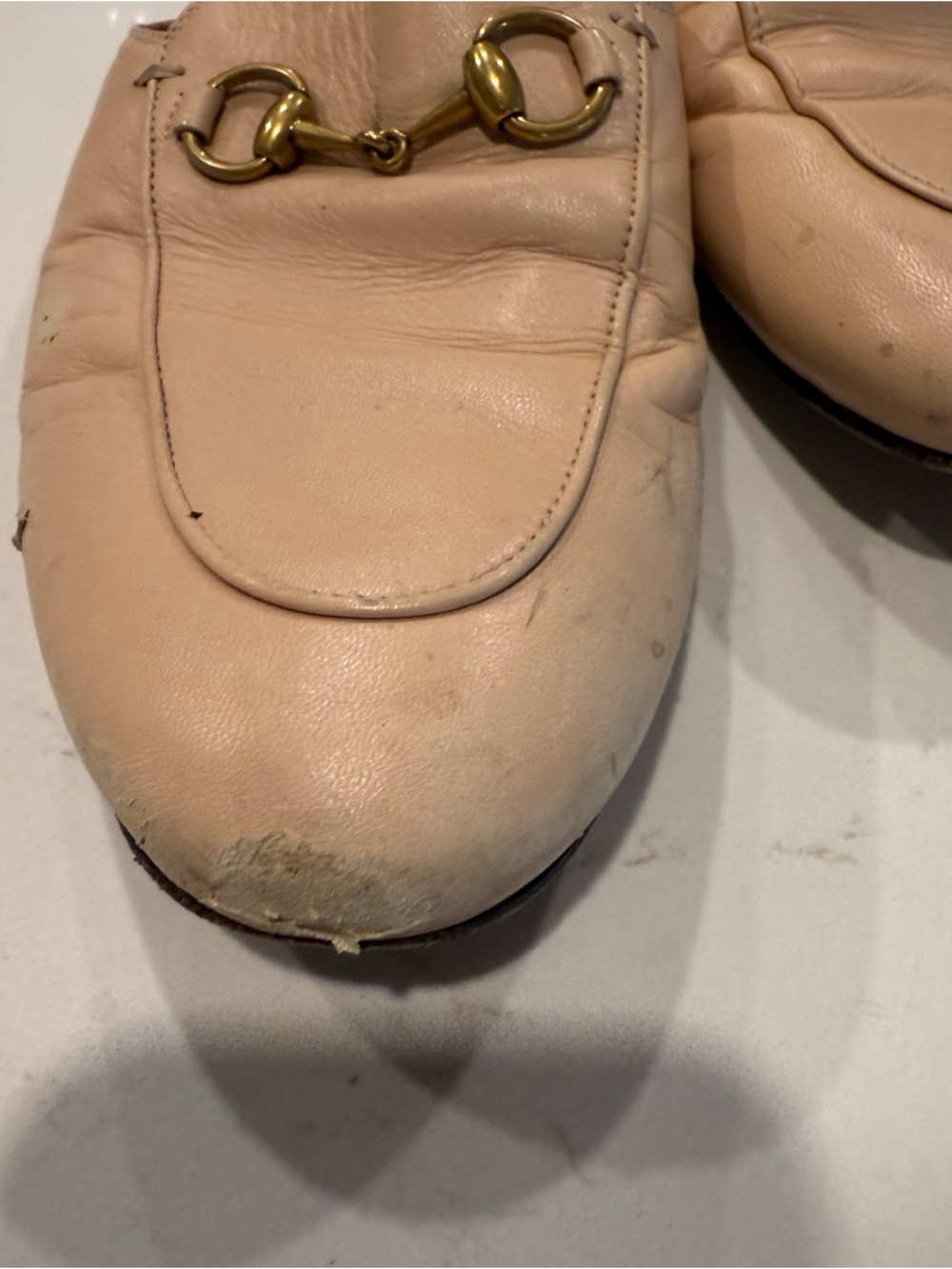 Gucci Princetown Mules Size 37 Pink - Picture 2 of 8